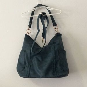 New MKF leather purse